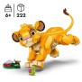 LEGO | Disney 43243 Simba, le bébé du Roi lion, jouet de construction, idée cadeau