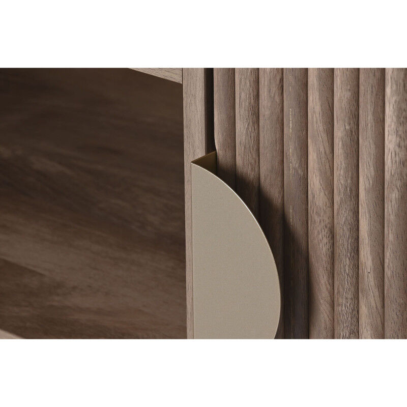 Meubles de télévision Home ESPRIT Marron Doré 140 x 40 x 74,8 cm