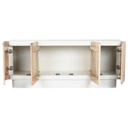 Meubles de télévision Home ESPRIT Blanc Naturel 140 x 40 x 55 cm
