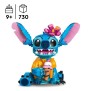 LEGO | Disney 43249 Stitch, Jeu de Construction pour Enfants, Cornet de Glace et Figurine