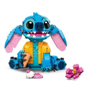 LEGO | Disney 43249 Stitch, Jeu de Construction pour Enfants, Cornet de Glace et Figurine