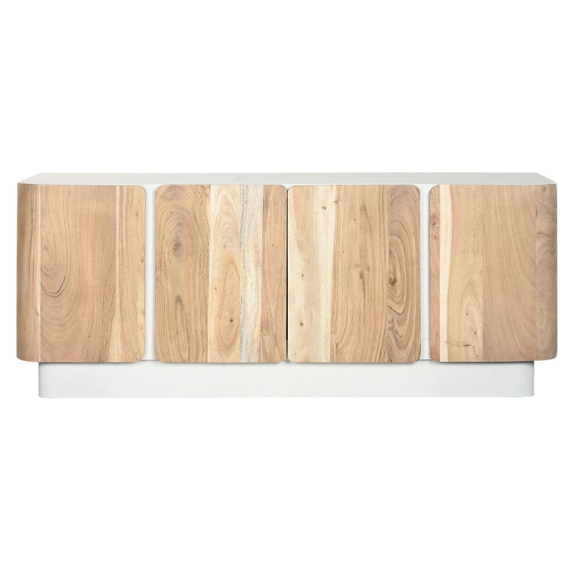 Meubles de télévision Home ESPRIT Blanc Naturel 140 x 40 x 55 cm