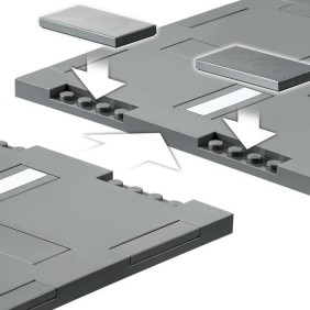 LEGO City 60304 Intersection a assembler, Jeu construction ville avec panneaux et routes a imbriquer pour garçon ou fille