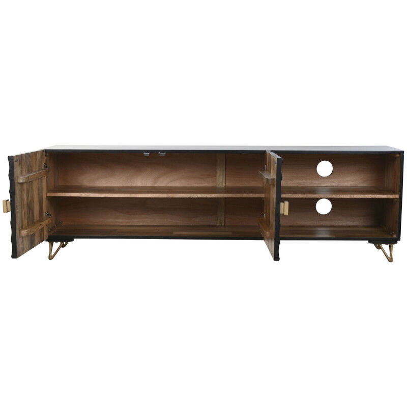 Meubles de télévision Home ESPRIT Noir 160 x 40 x 50 cm