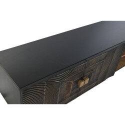 Meubles de télévision Home ESPRIT Noir 160 x 40 x 50 cm