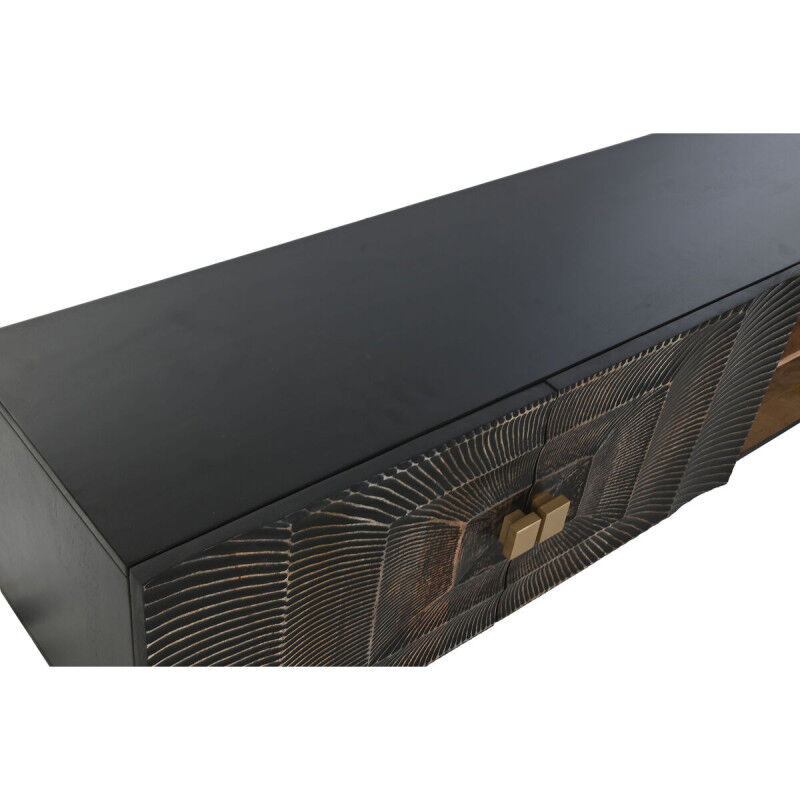 Meubles de télévision Home ESPRIT Noir 160 x 40 x 50 cm