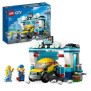 LEGO City 60362 La Station de Lavage, Jouet pour Enfants Des 6 Ans, avec Voiture et Minifigurines