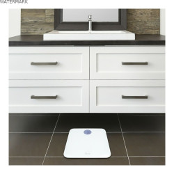 Balance Numérique de Salle de Bain TM Electron Blanc