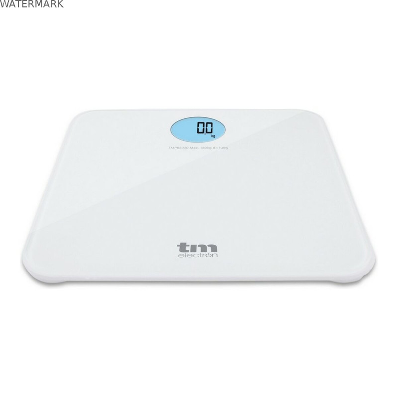 Balance Numérique de Salle de Bain TM Electron Blanc