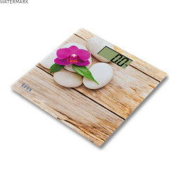 Balance Numérique de Salle de Bain TM Electron Zen Marron Slim (23 mm)