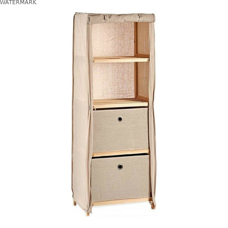 Étagère Kipit MH10228CF-1 Marron Beige Bois 28 x 113 x 42 cm