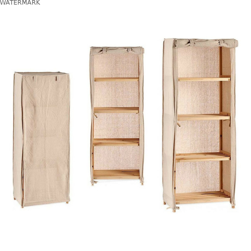 Étagère Kipit MH10228CF Marron Beige Bois 30 x 113 x 42 cm