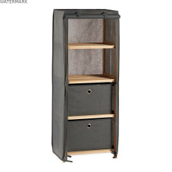 Étagère Kipit MH10228H-1 Marron Gris Bois 28 x 113 x 42 cm