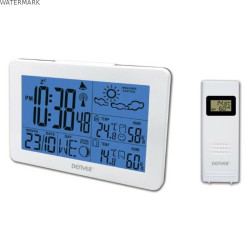 Station Météorologique Multifonction Denver Electronics WS-530 Blanc