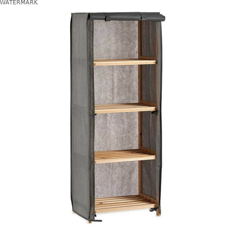 Étagère Kipit MH10228H Marron Gris Bois 30 x 113 x 42 cm