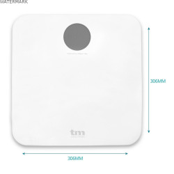 Balance Numérique de Salle de Bain TM Electron Blanc