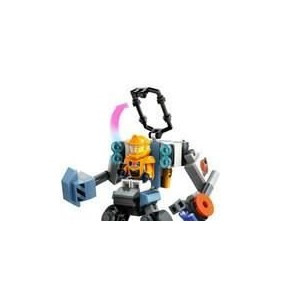 LEGO 60428 City Le Robot de Chantier de l'Espace, Jouet de Figurine de Robot avec Tenue Spatiale, Cadeau Enfants 6 Ans