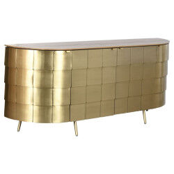 Buffet Home ESPRIT Doré Laiton Bois de manguier 197 x 46 x 85 cm