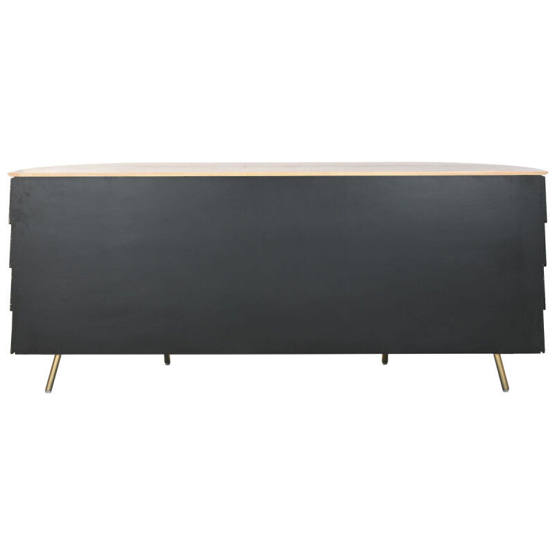 Buffet Home ESPRIT Doré Laiton Bois de manguier 197 x 46 x 85 cm