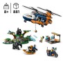 LEGO City 60437 L'hélicoptere de l'explorateur de la jungle au camp de base, des 8 ans