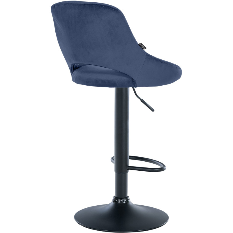 Lot de 2 tabourets de bar Milet velours B