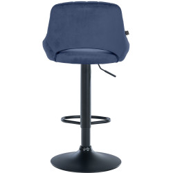 Lot de 2 tabourets de bar Milet velours B