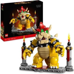 LEGO Super Mario - Le Puissant Bowser - Figurine de Collection - Kit de Construction - Cadeau