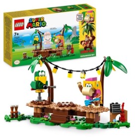 LEGO Super Mario 71421 Ensemble d'Extension Concert de Dixie Kong dans la Jungle, a Combiner avec Pack de Démarrage