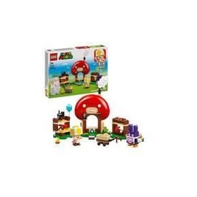 LEGO 71429 Super Mario Ensemble d'Extension Carottin et la Boutique Toad, Jouet pour Enfants Des 6 Ans avec 2 Figurines