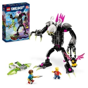 LEGO DREAMZzz 71455 Le Monstre-Cage, Jouet avec Figurines de Z-Blob en Mini-Avion ou Moto Volante