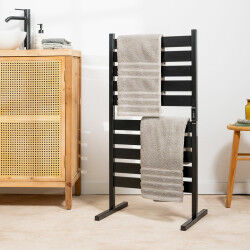 Porte-serviettes électrique pour mur ou sol InnovaGoods WARMER (Reconditionné B)