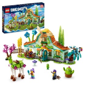 LEGO DREAMZzz 71459 L'Écurie des Créatures des Reves, Jouet de Ferme avec Figurine de Cerf 2-en-1