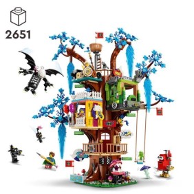 LEGO DREAMZzz 71461 La Cabane Fantastique dans l'Arbre, Jouet, avec Minifigurines Mateo et Izzie