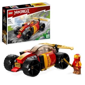 LEGO NINJAGO 71780 La Voiture de Course Ninja de Kai – Évolution, Jouet Voiture, 2-en-1