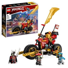 LEGO NINJAGO 71783 La Moto du Robot de Kai – Évolution, Jouet de Ninja, Figurine Robot