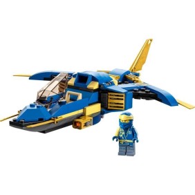 LEGO NINJAGO 71784 Le Jet Supersonique de Jay – Évolution, Jouet Avion, Ninja Évolutif