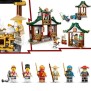 LEGO NINJAGO 71787 La Boîte de Briques Créatives Ninja, Jouet Rangement, Voiture et Moto