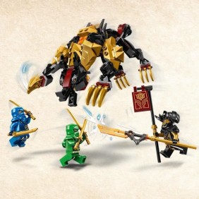 LEGO NINJAGO 71790 Le Chien de Combat Dragon Imperium, Jouet de Ninja avec Figurines de Monstre