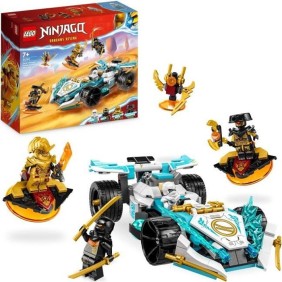 LEGO NINJAGO 71791 La Voiture de Course Spinjitzu : le Pouvoir du Dragon de Zane, Jouet Enfants 7 Ans