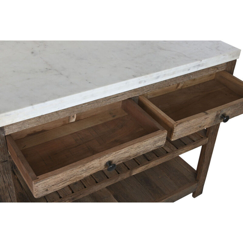 Meuble de cuisine Home ESPRIT Blanc Naturel 120 x 60 x 97 cm 131 x 61,5 x 97 cm
