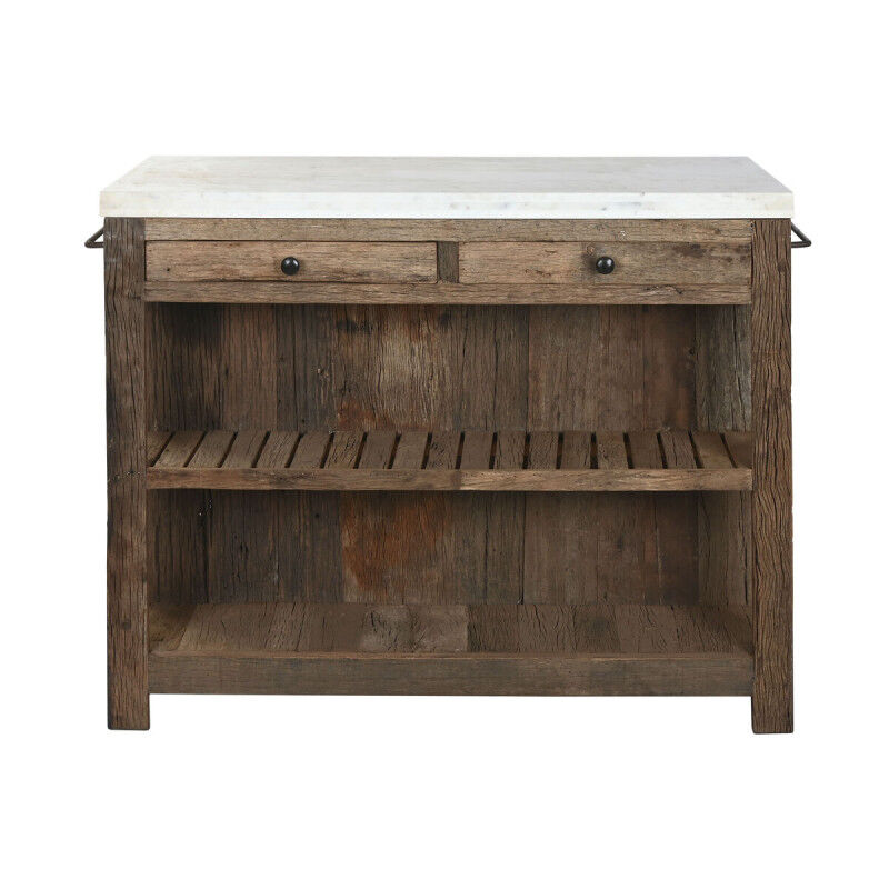 Meuble de cuisine Home ESPRIT Blanc Naturel 120 x 60 x 97 cm 131 x 61,5 x 97 cm