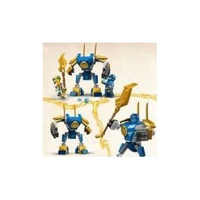 LEGO 71805 NINJAGO Pack de Combat : le Robot de Jay, Jouet de Ninja pour Enfants avec Figurines incluant Jay