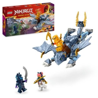 LEGO NINJAGO 71810 Le Jeune Dragon Riyu, Set de  Construction, 3 Minifigurines de Ninjas