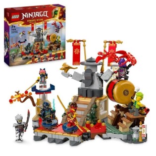 LEGO NINJAGO 71818 L'arene de combat du tournoi - Jouet d'action ninja pour enfant