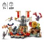 LEGO NINJAGO 71818 L'arene de combat du tournoi - Jouet d'action ninja pour enfant