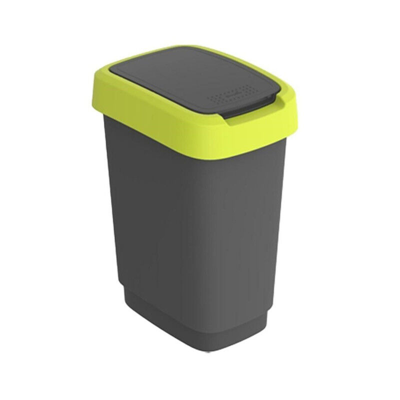 Poubelle Rotho Twist Lime Plastique 25 L