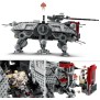 LEGO 75337 Star Wars Le Marcheur AT-TE, Jouet, Figurines Droides de Combat, Clone Trooper, La Revanche des Sith, Enfants Des 9 A