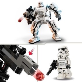 LEGO Star Wars 75370 Le Robot Stormtrooper, Jouet pour Enfants, Figurine a Construire avec Minifigurine