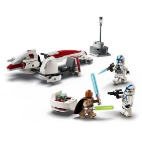 LEGO Star Wars 75378 The Mandalorian L'évasion en Speeder™ BARC, Set de Construction