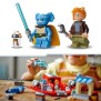 LEGO 75384 Star Wars Le Crimson Firehawk, Jouet de Construction avec Speeder Bike et Minifigurines